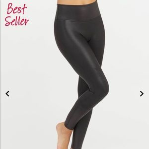 Spanx Faux Leather Leggings